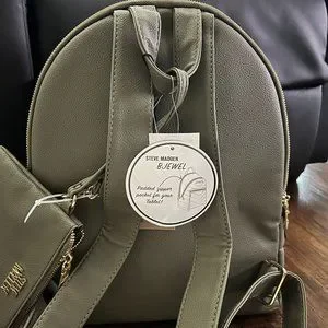 Steve Madden | Bags | Steve Madden Backpack Brand New Olive  display picture 3